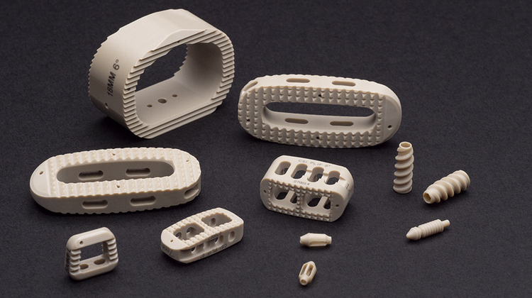 PEEK engineering plastic components